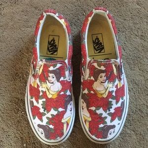 Vans Beauty & the Beast slip-ons